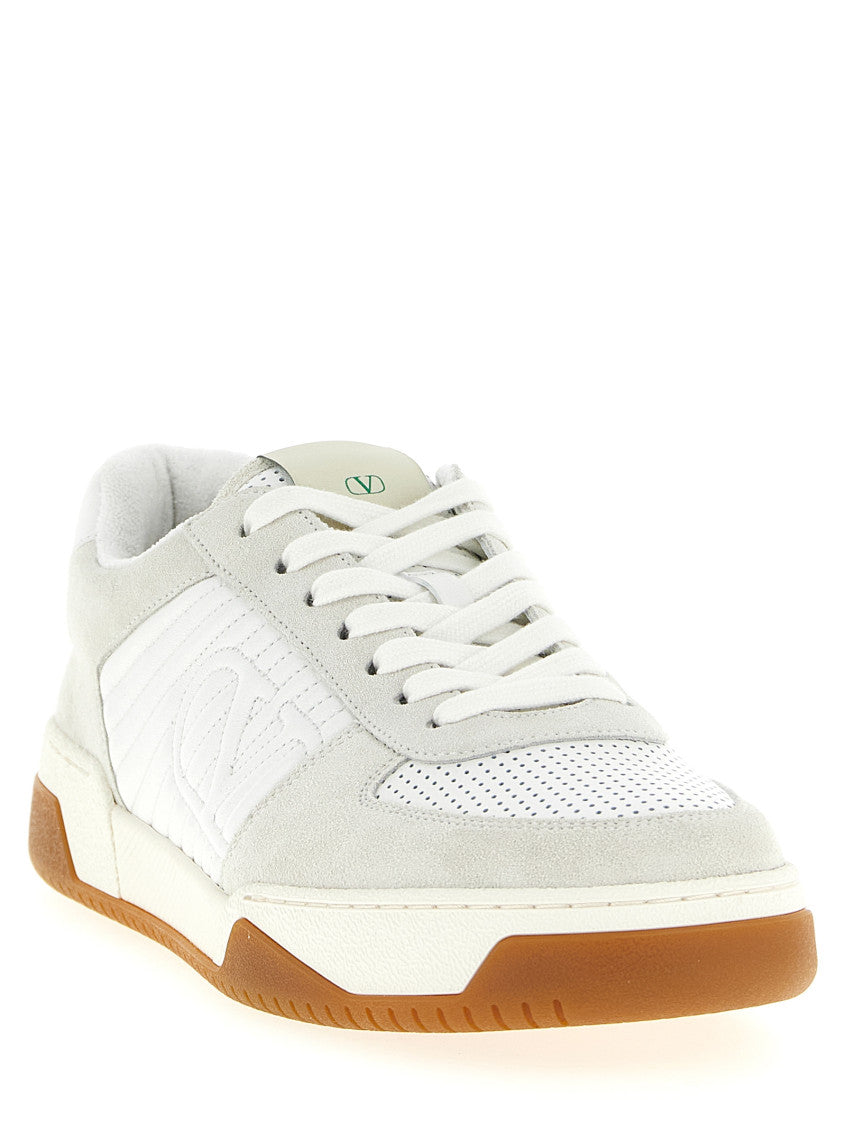 White Lace Up Sneakers 2