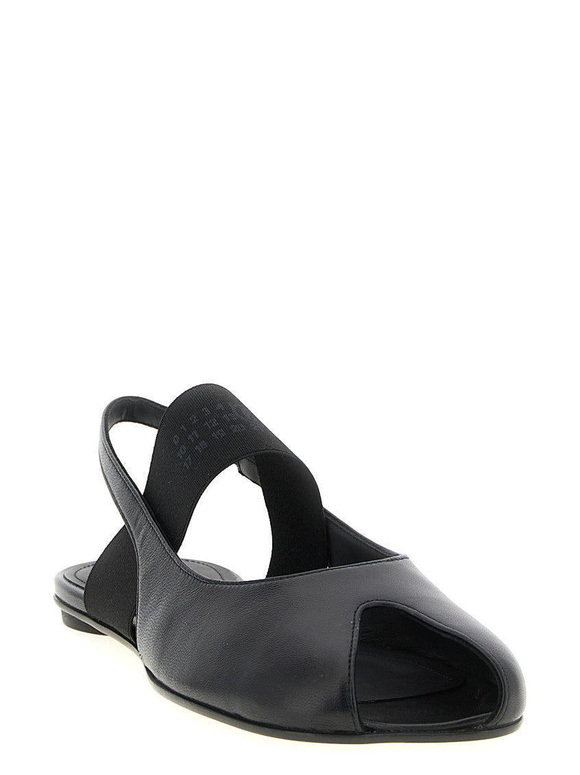 Black Slingback Ballet Flats 2