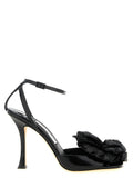 Black Leather Heels 1