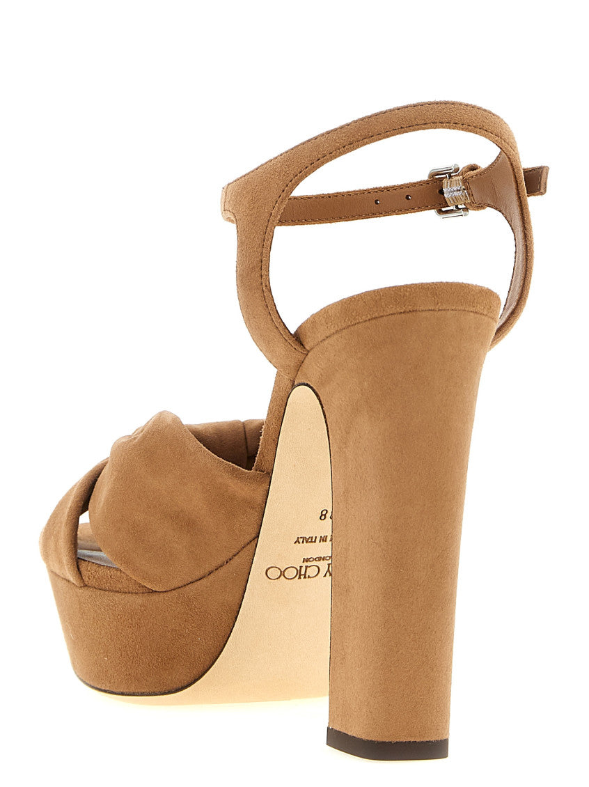 Brown Suede Heels 3
