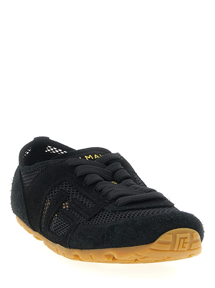 Black Lace Up Sneakers 2