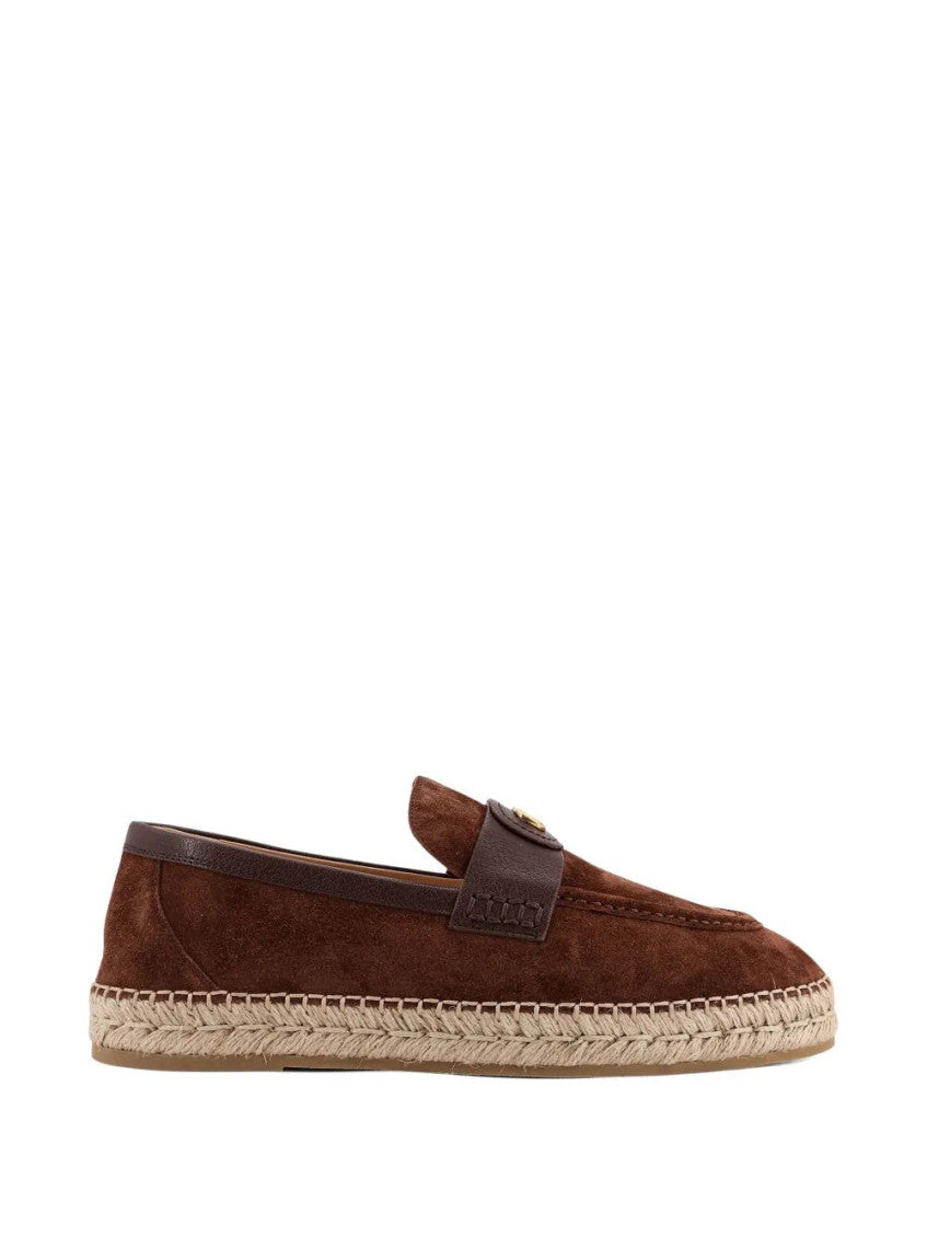 Dark Brown Suede Loafers 1