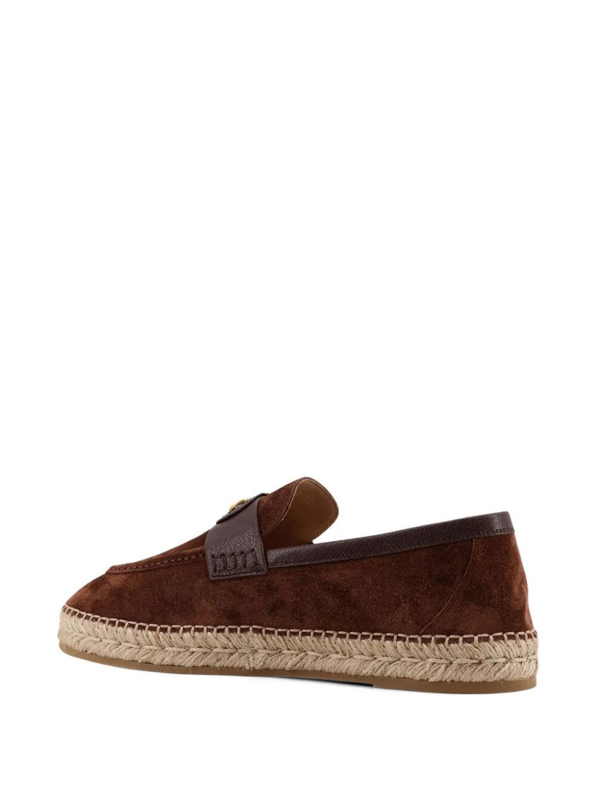 Dark Brown Suede Loafers 4