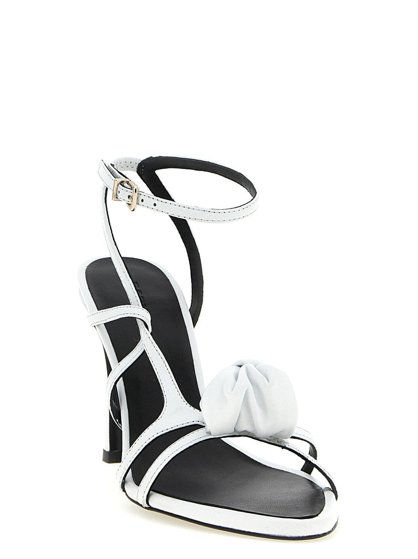White Leather Heels 2