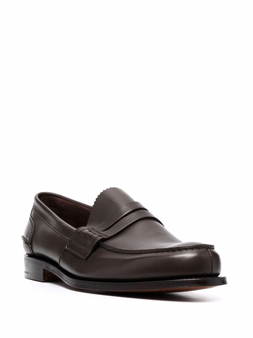 Brown Pembrey Classic Loafers 3