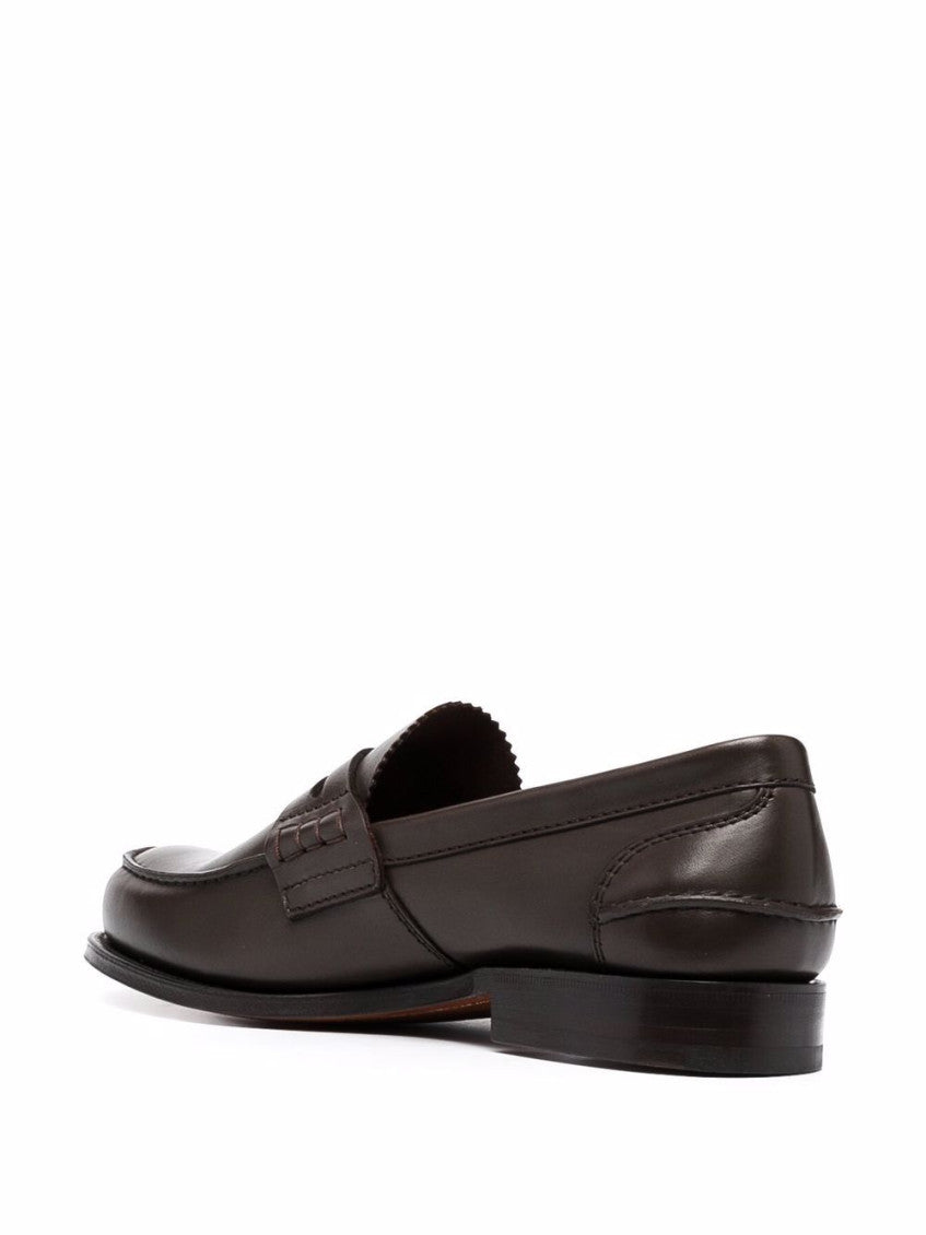 Brown Pembrey Classic Loafers 4