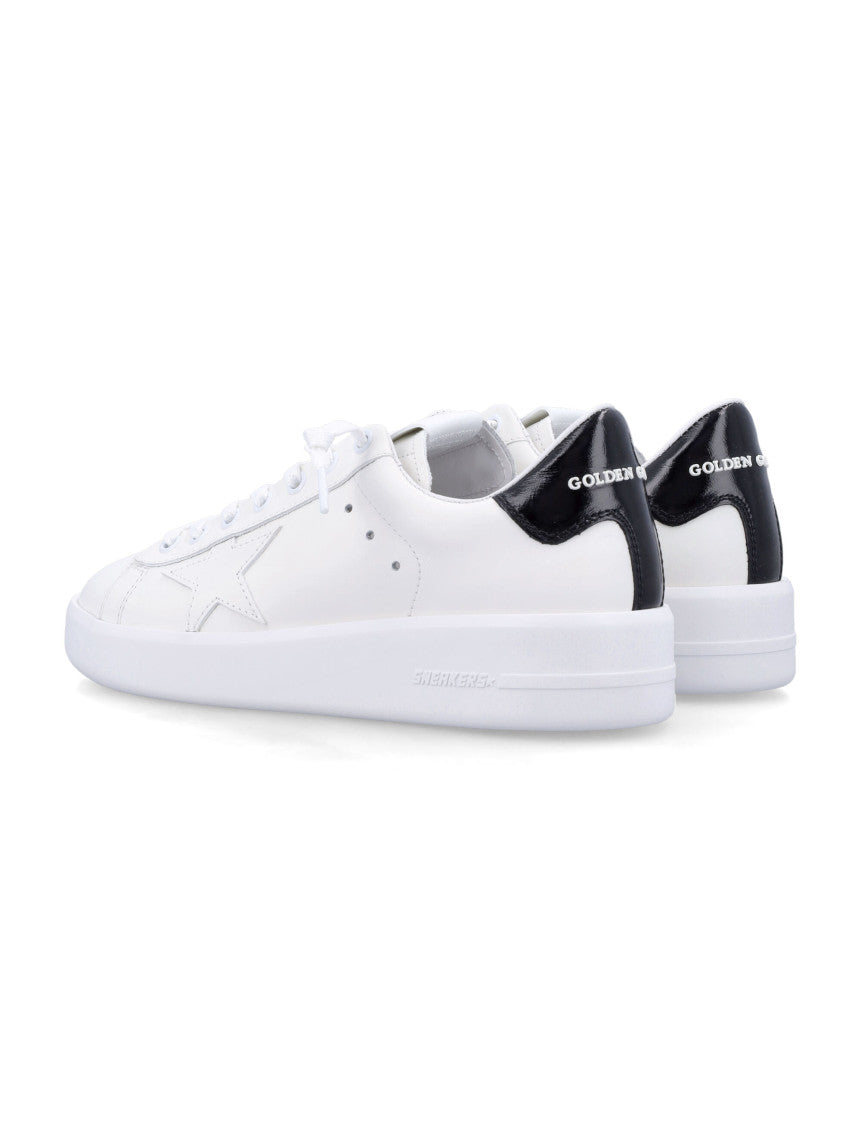 White Lace Up Sneakers 4