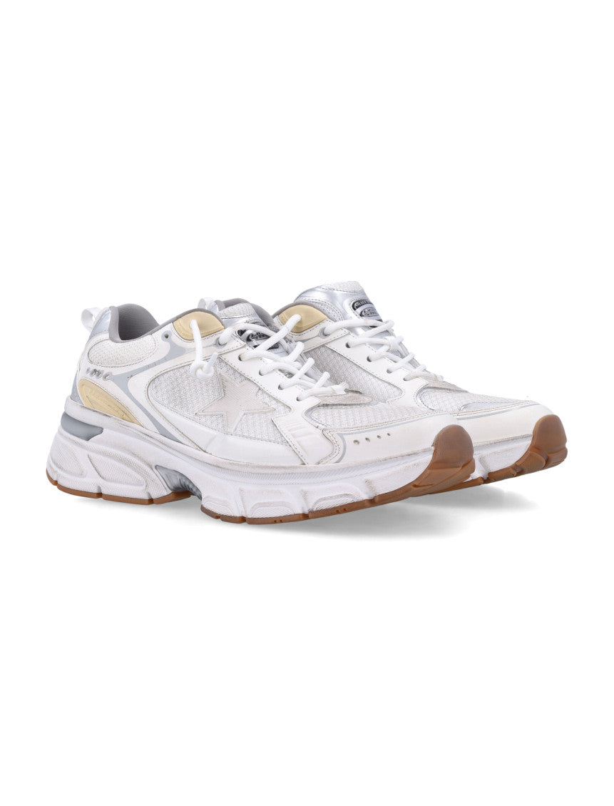 White Lace Up Sneakers 2