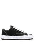 Black Lace Up Sneakers 1