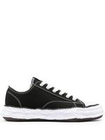 Black Lace Up Sneakers 1