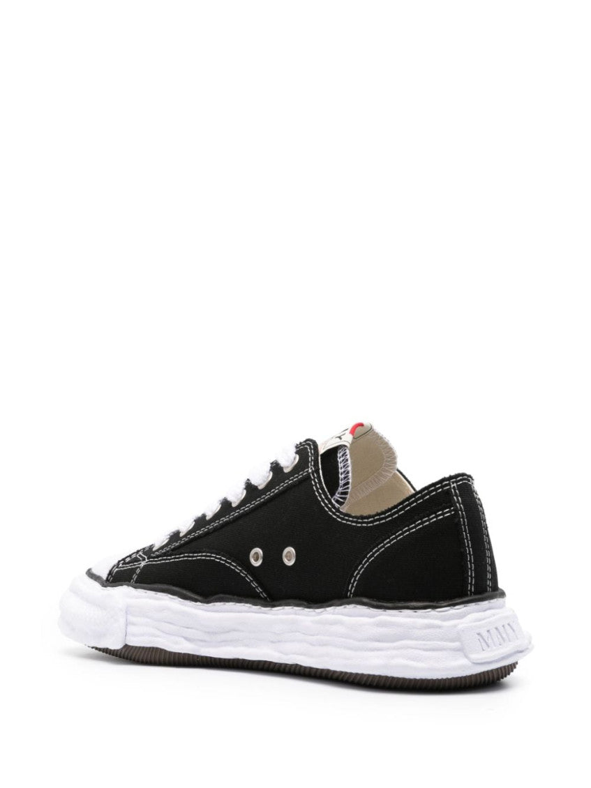 Black Lace Up Sneakers 3