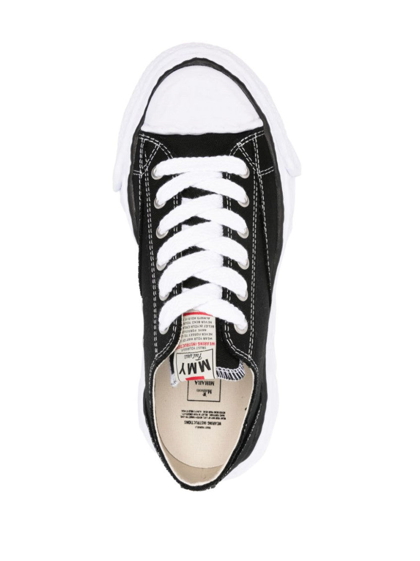 Black Lace Up Sneakers 4