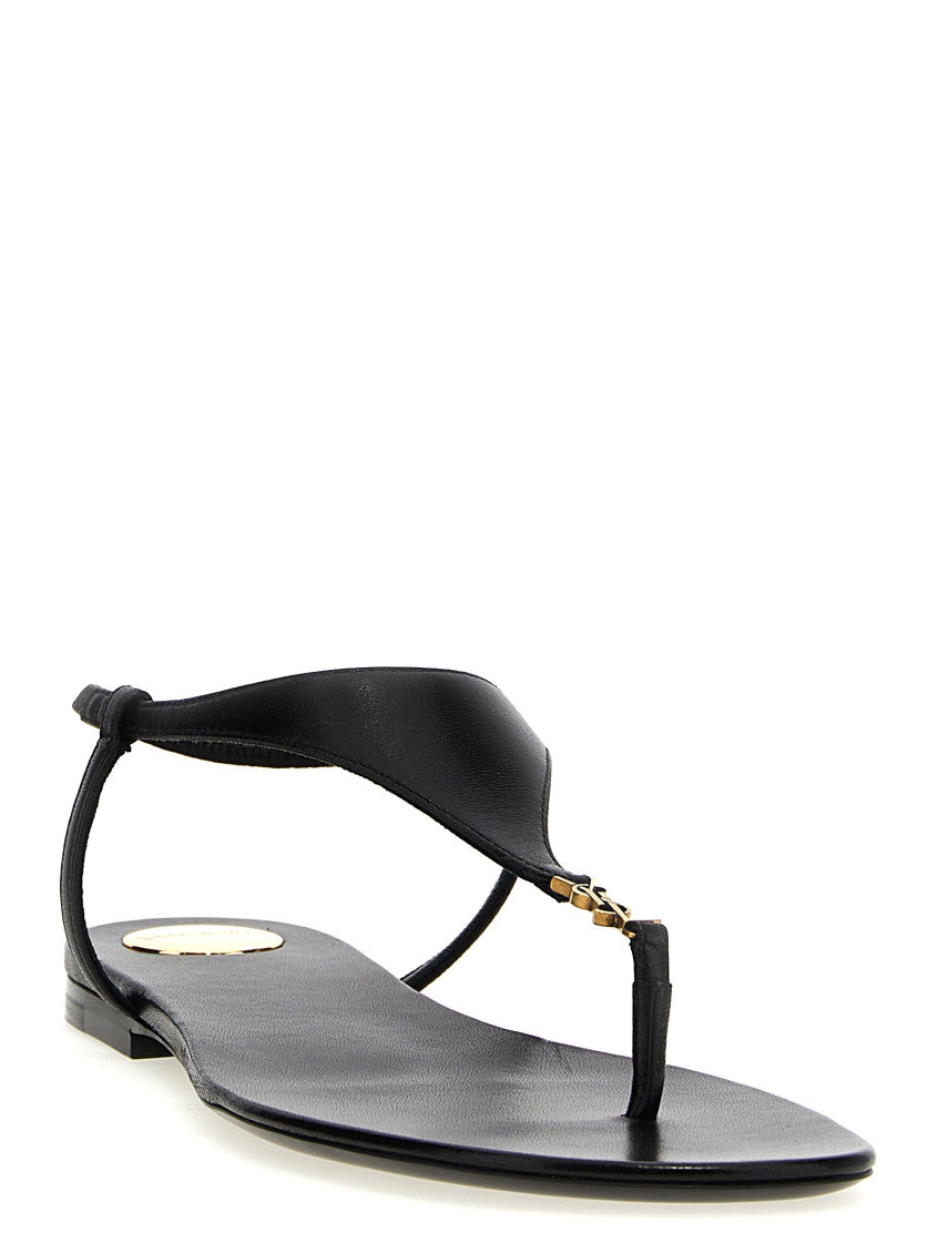Black Leather Sandals 2