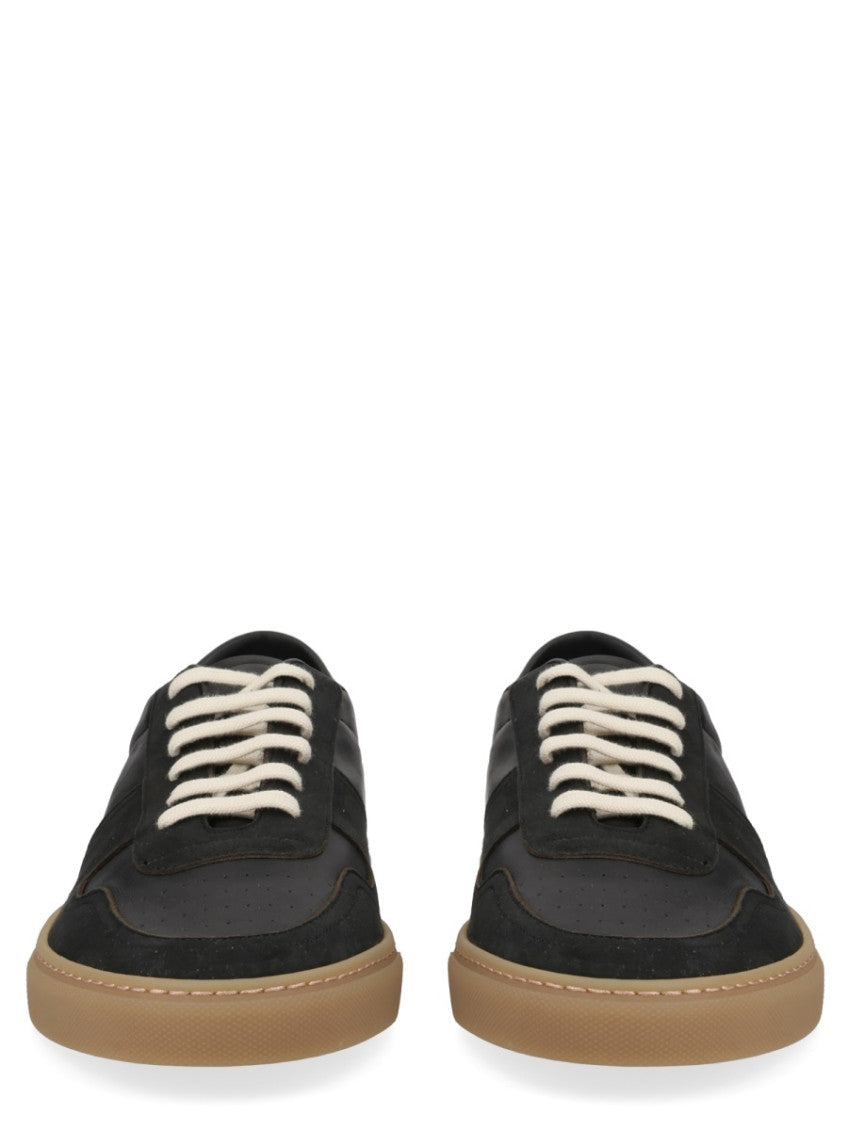 Black Solid Sneakers 3