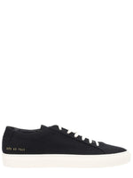 Black Solid Achilles Sneakers 1