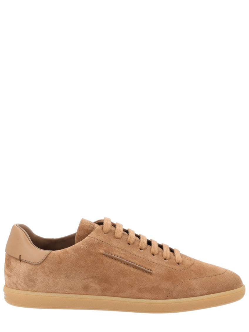 Beige Solid-232 Sneakers 1