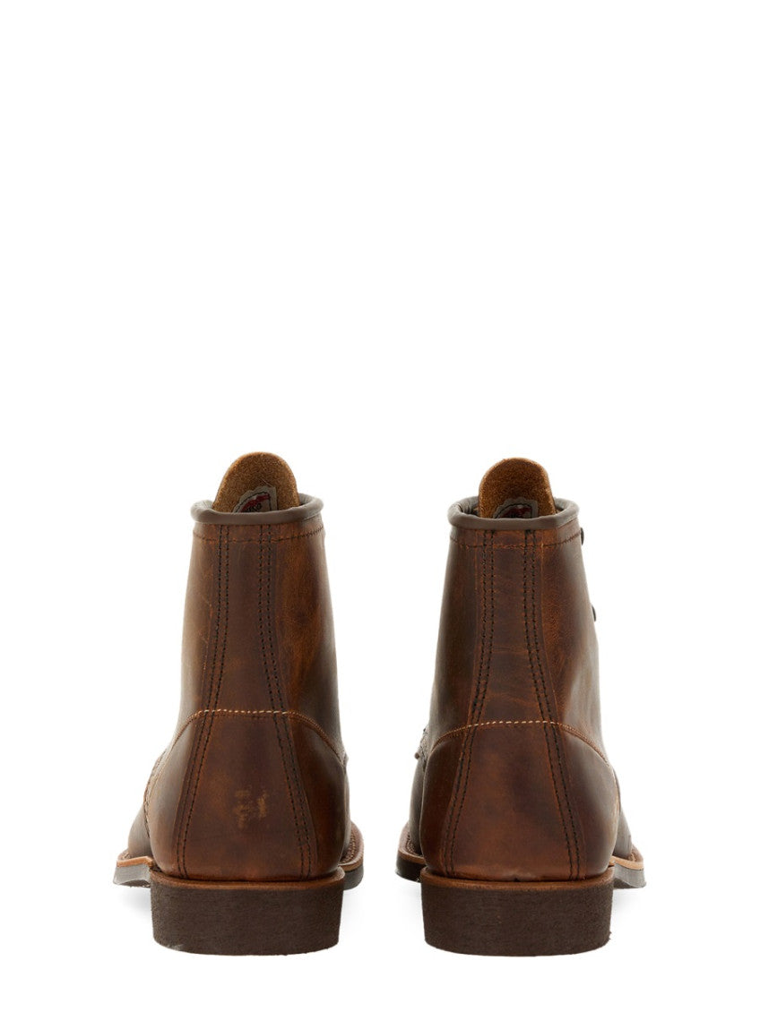 Brown Solid Blacksmith Boots 7