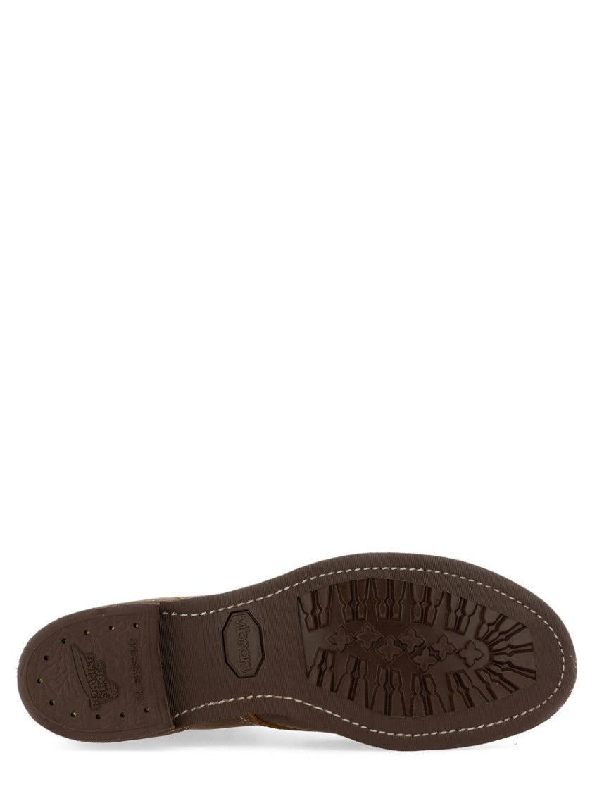 Brown Solid Blacksmith Boots 9