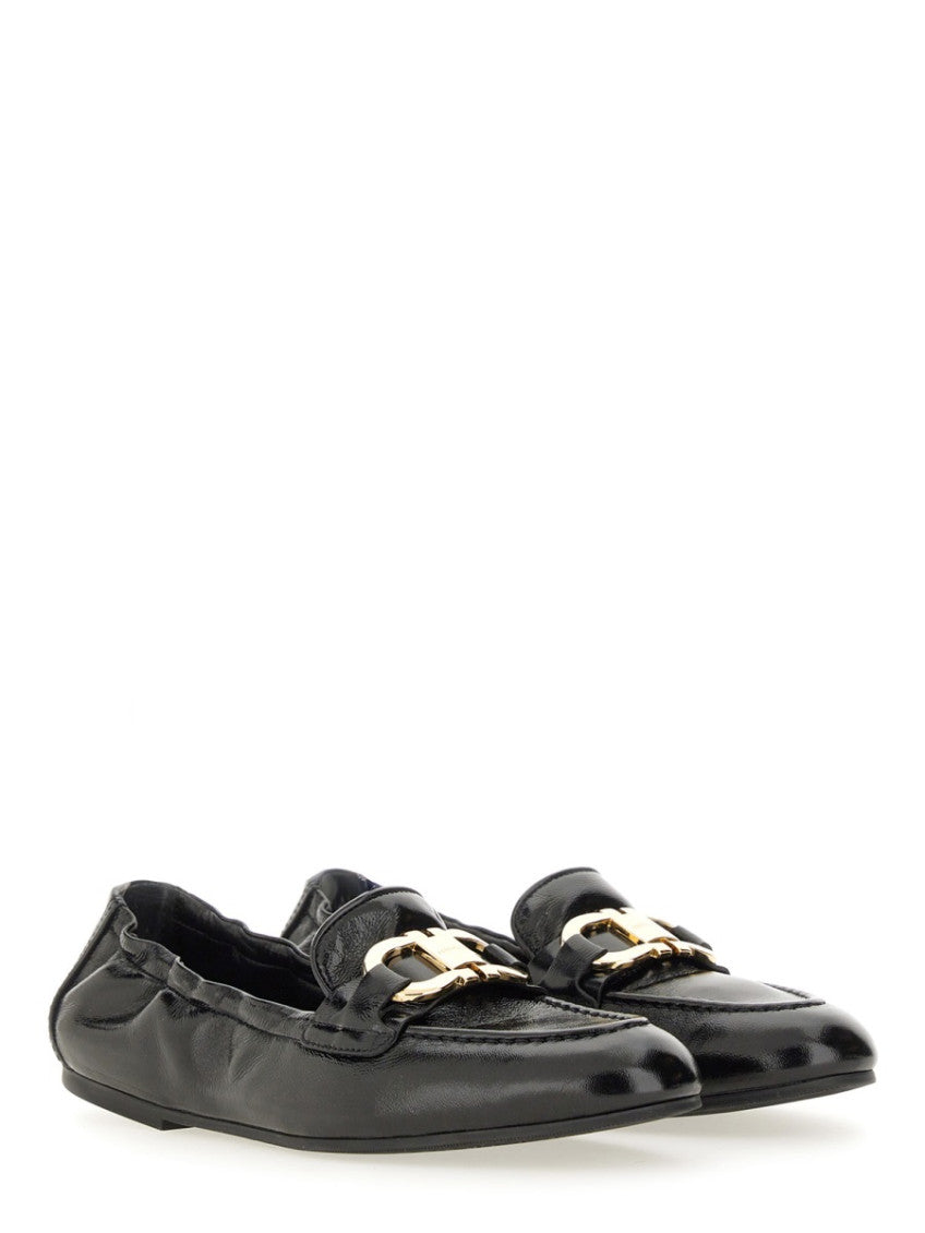 Black Leather Loafers 4