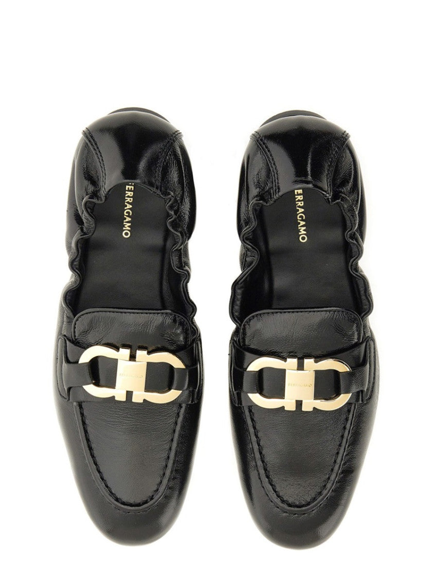 Black Leather Loafers 7