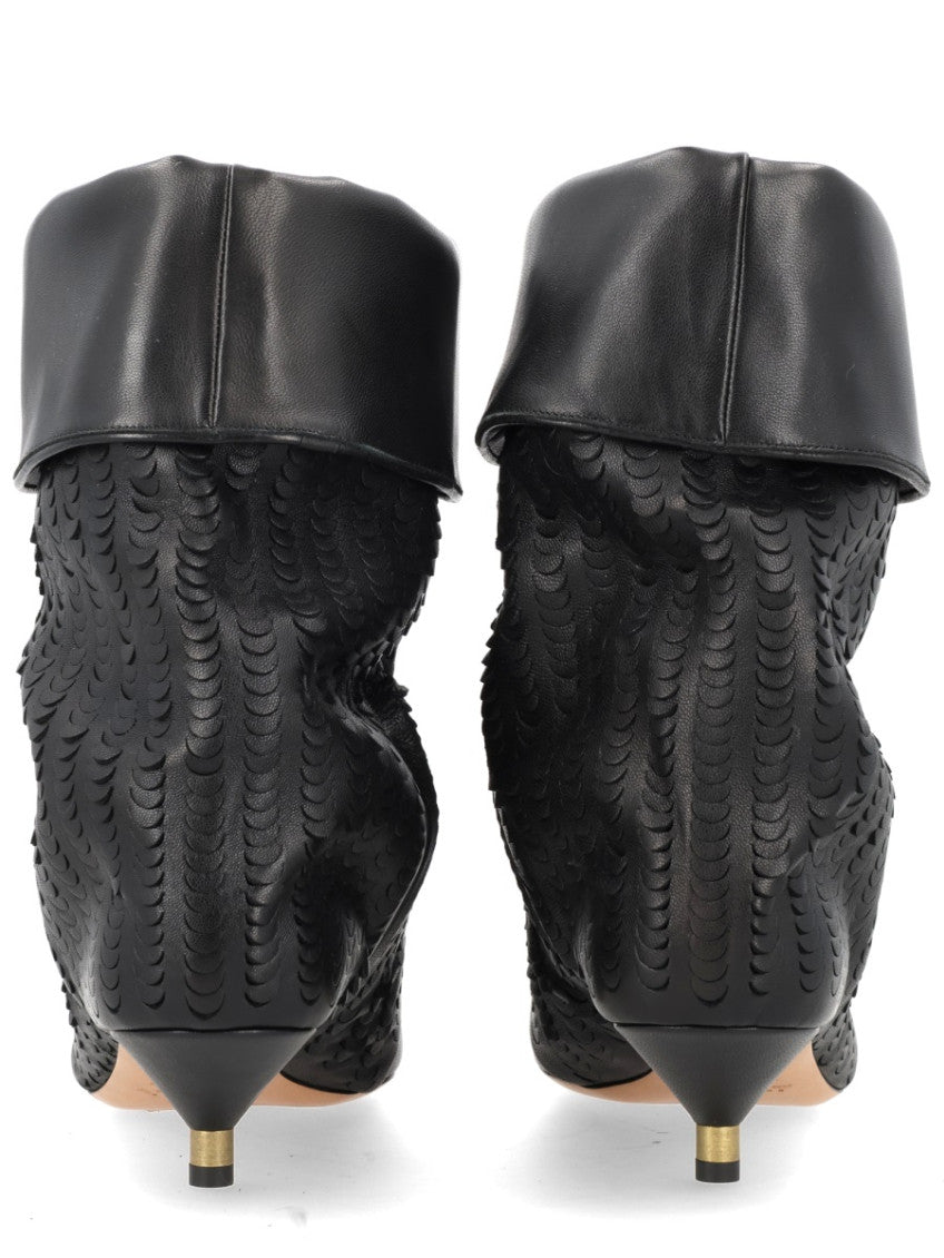 Black Textured Edrik Boots 4