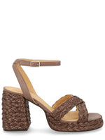 Brown Ankle-strap Heels 1
