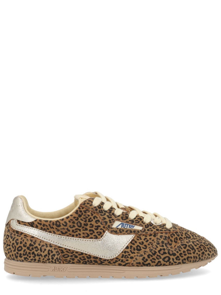 Leopard Print Windspin Sneakers 1
