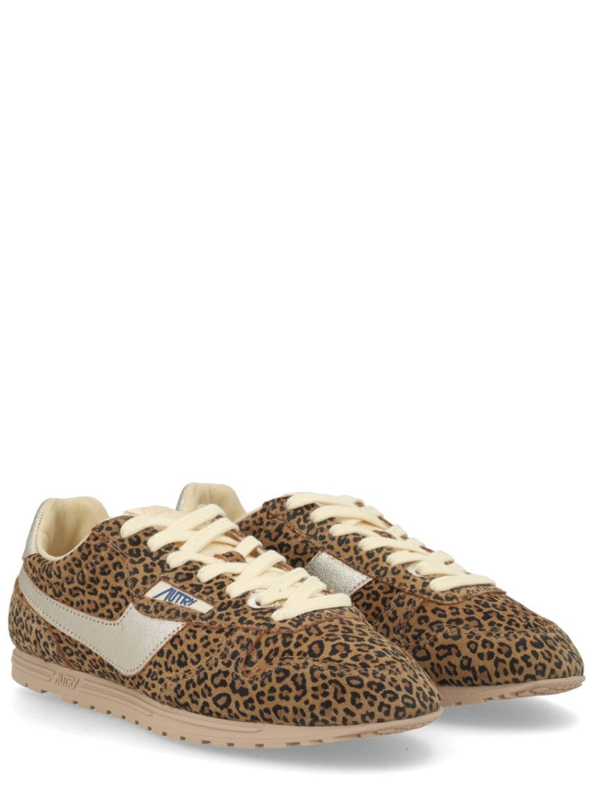 Leopard Print Windspin Sneakers 2