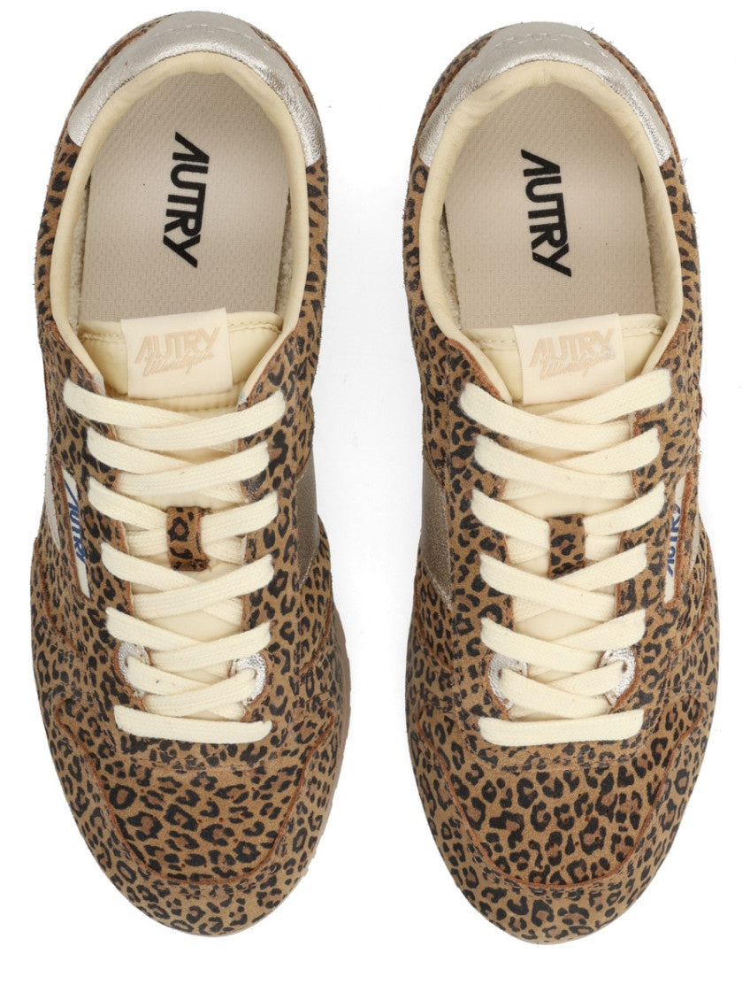 Leopard Print Windspin Sneakers 5