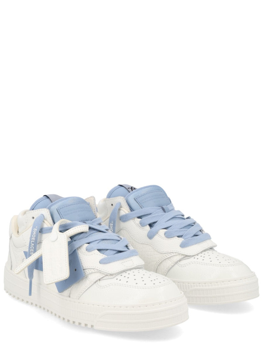 White Floating Arrow Sneakers 2