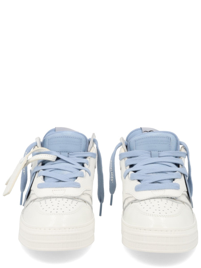 White Floating Arrow Sneakers 3