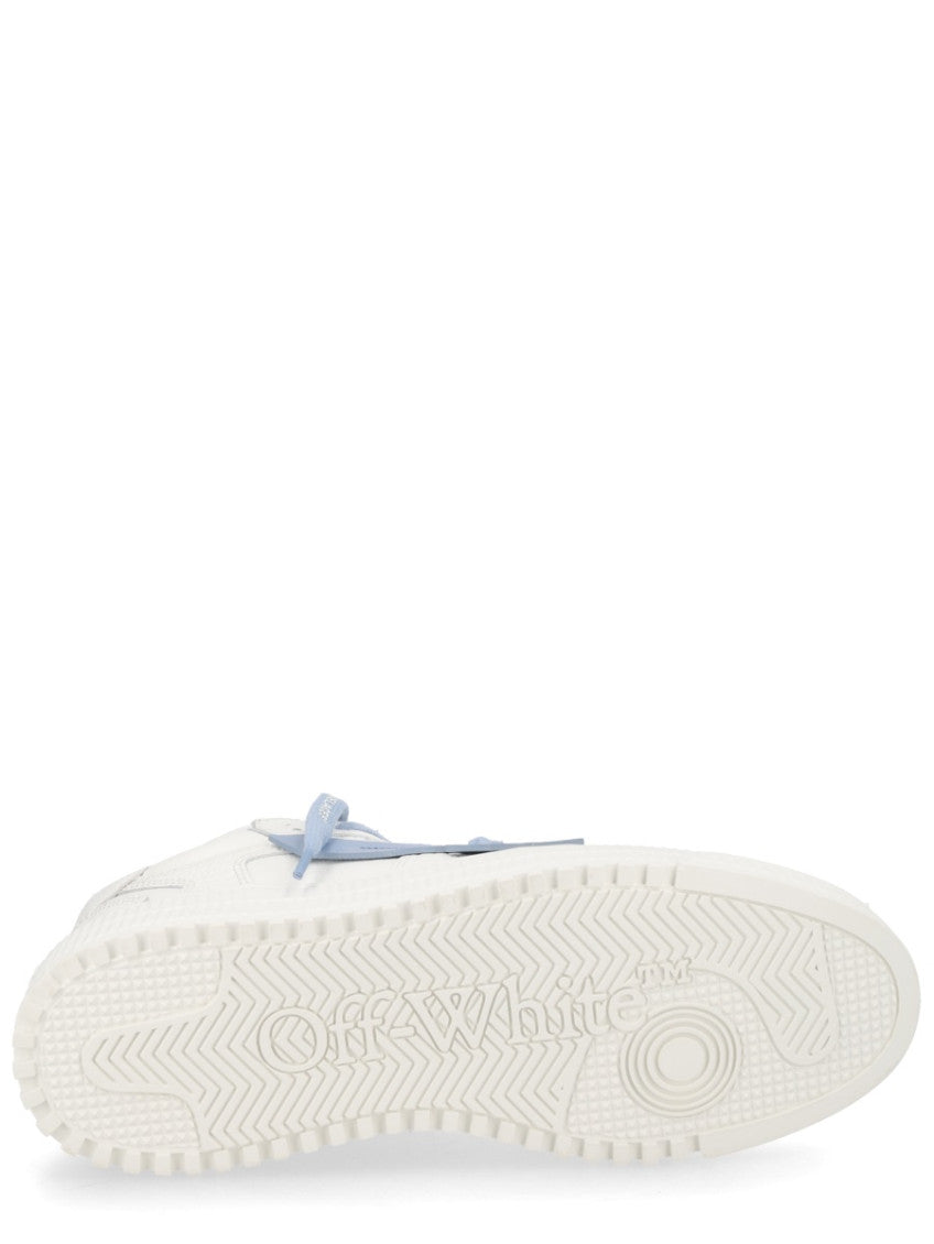 White Floating Arrow Sneakers 6