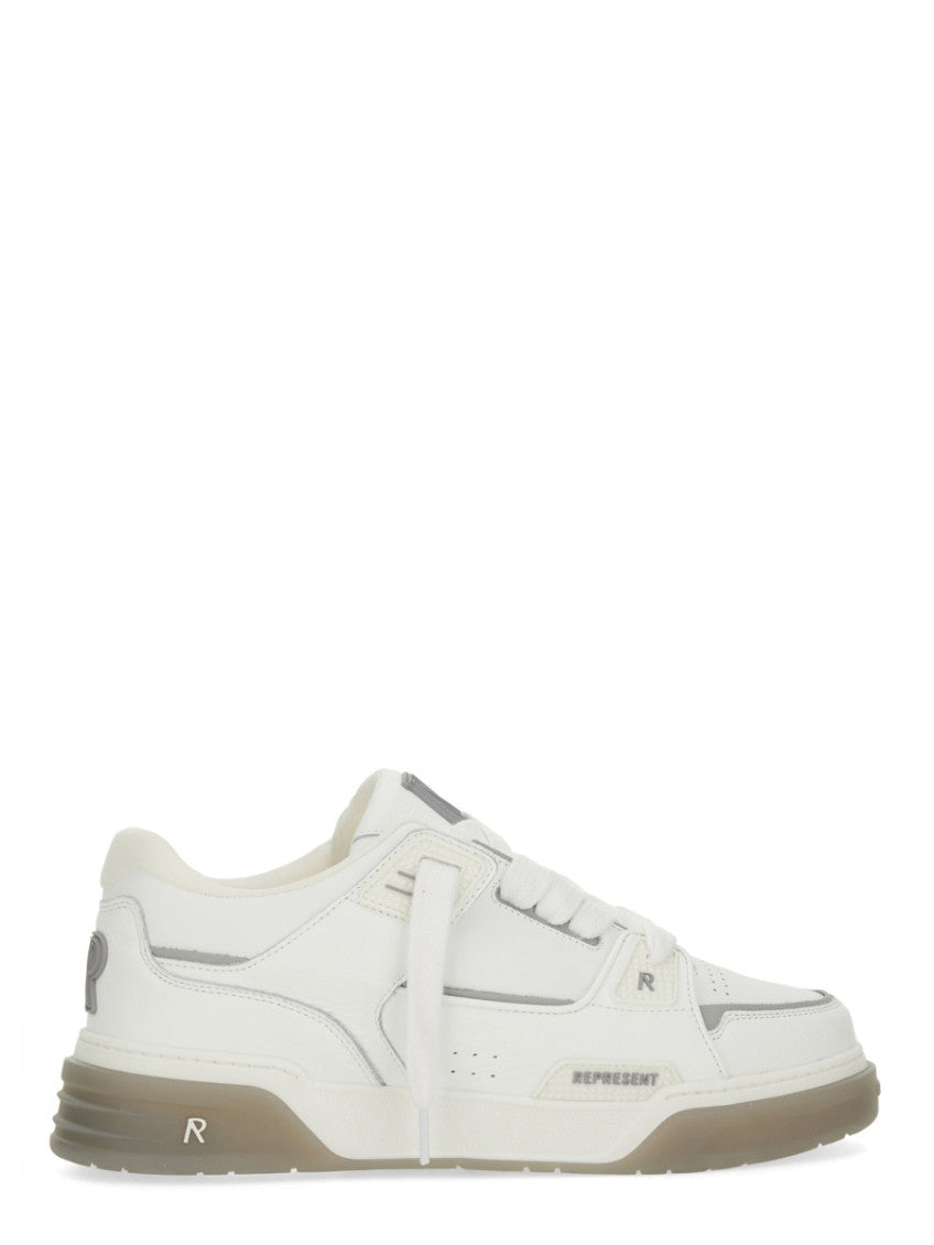 White Solid Studio Sneakers 2
