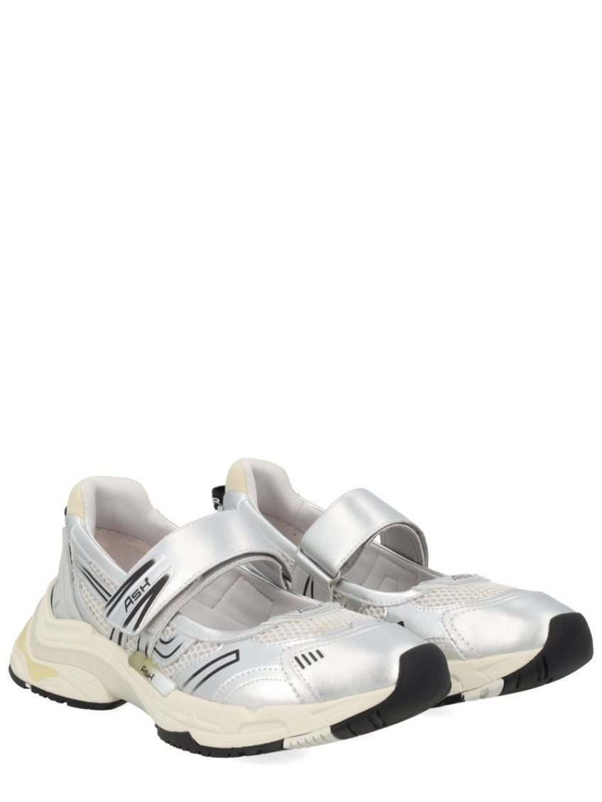 Grey Graphic Roll Sneakers 2