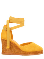 Orange Solid Camila Wedges 1