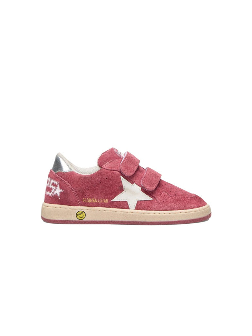Kids Pink Logo Sneakers 1