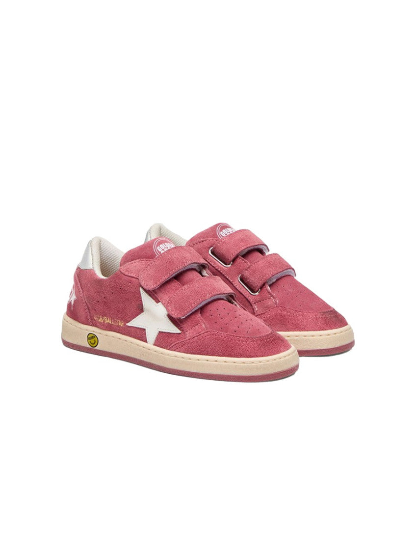 Kids Pink Logo Sneakers 2
