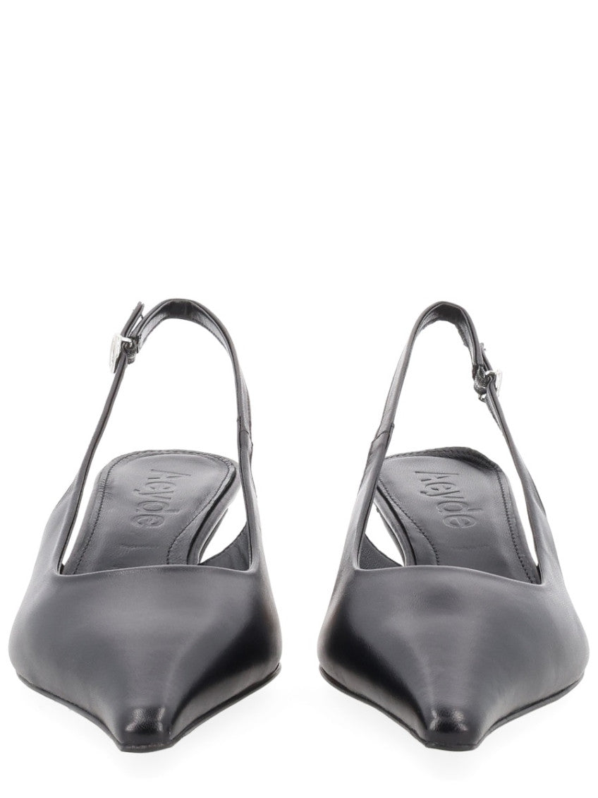 Black Slingback Pumps 3