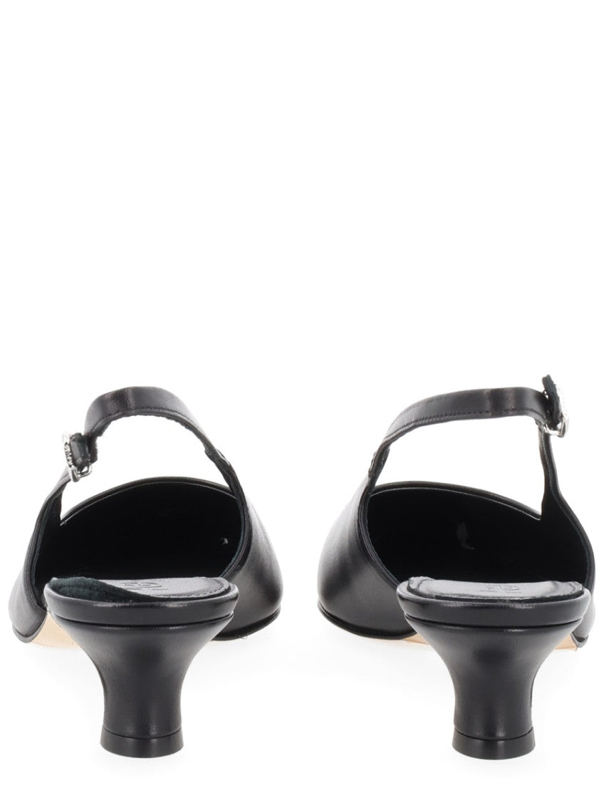 Black Slingback Pumps 4