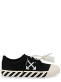 Black Logo Vulc Sneakers 1