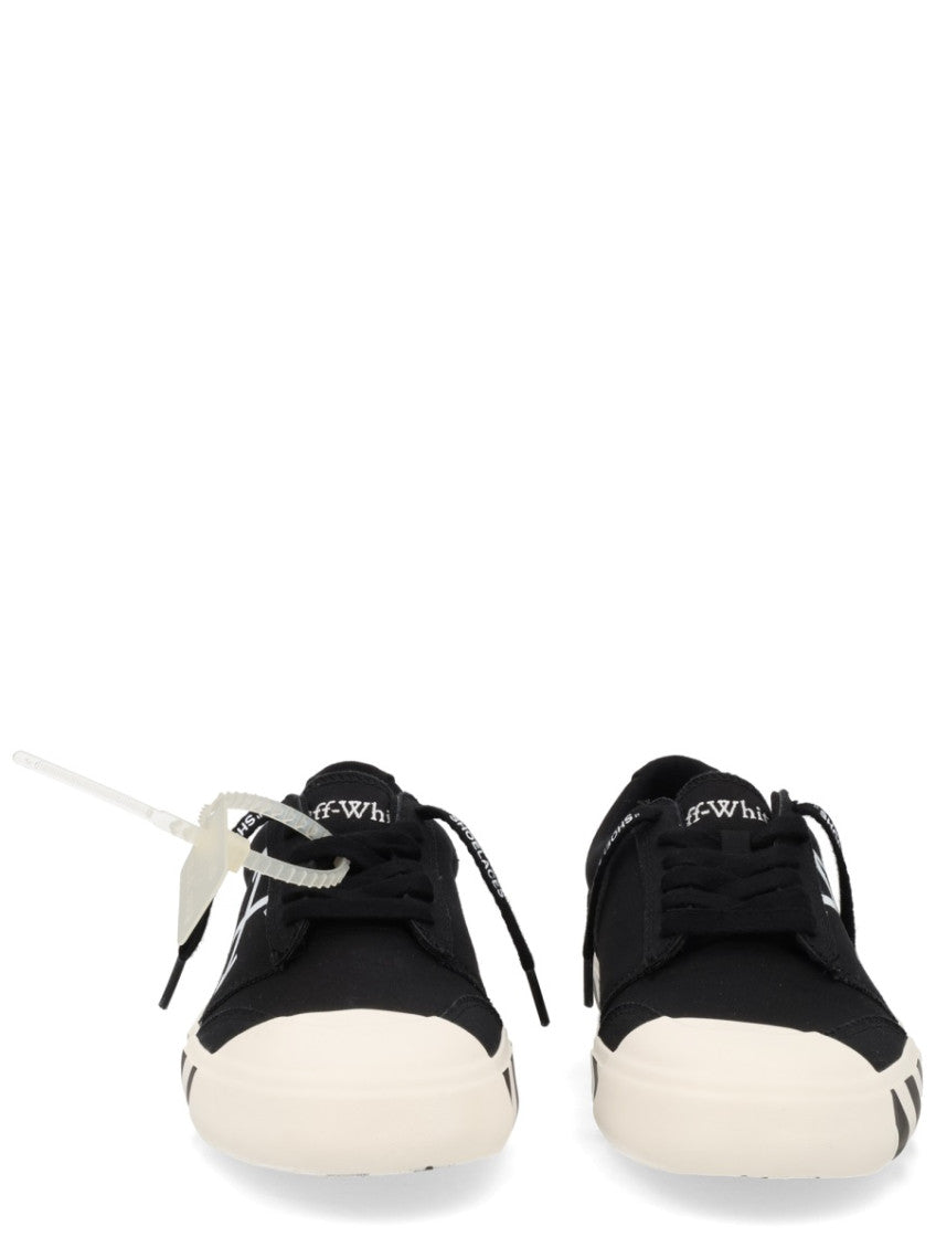 Black Logo Vulc Sneakers 3