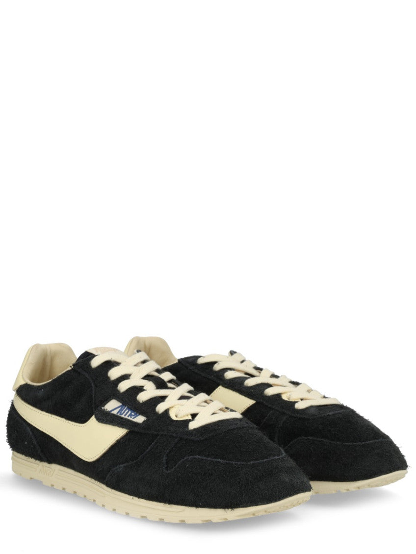 Black Color Block Sneakers 2