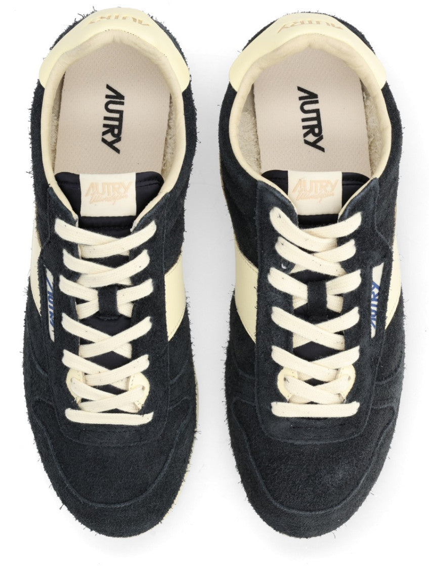 Black Color Block Sneakers 5
