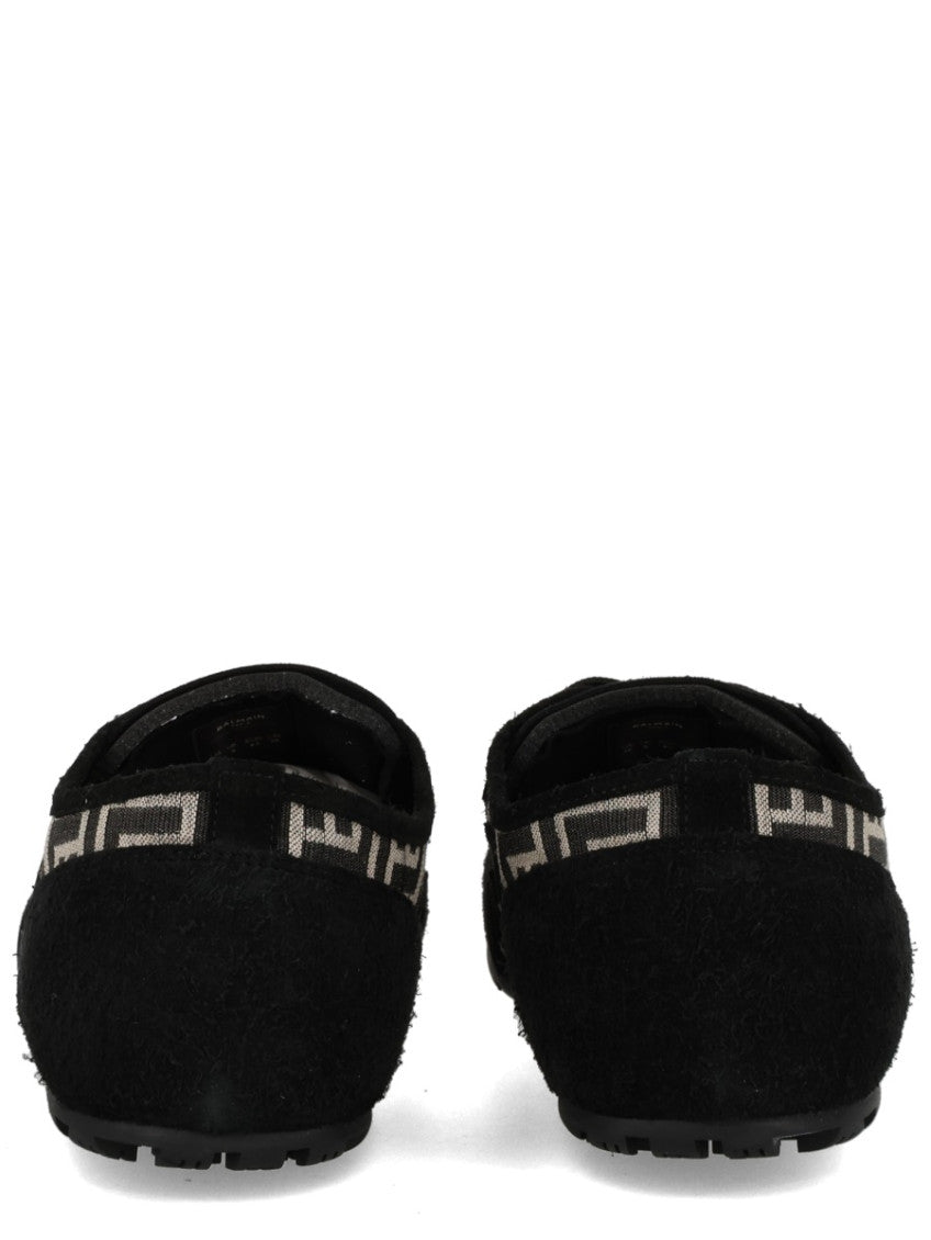 Black Logo Racer-45 Sneakers 4