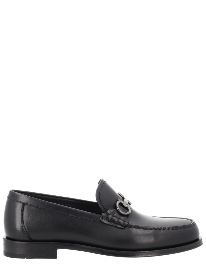 Black Leather Loafers 1