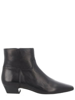 Black Solid Stassi Boots 1