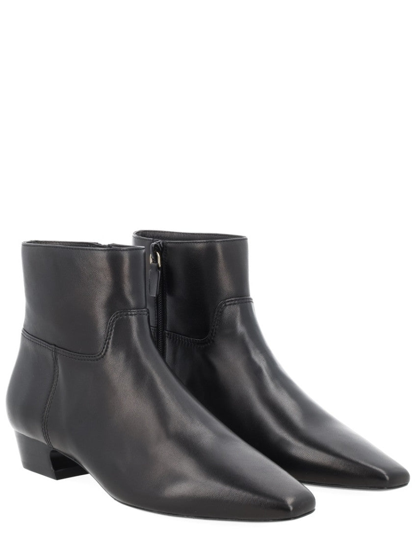 Black Solid Stassi Boots 2