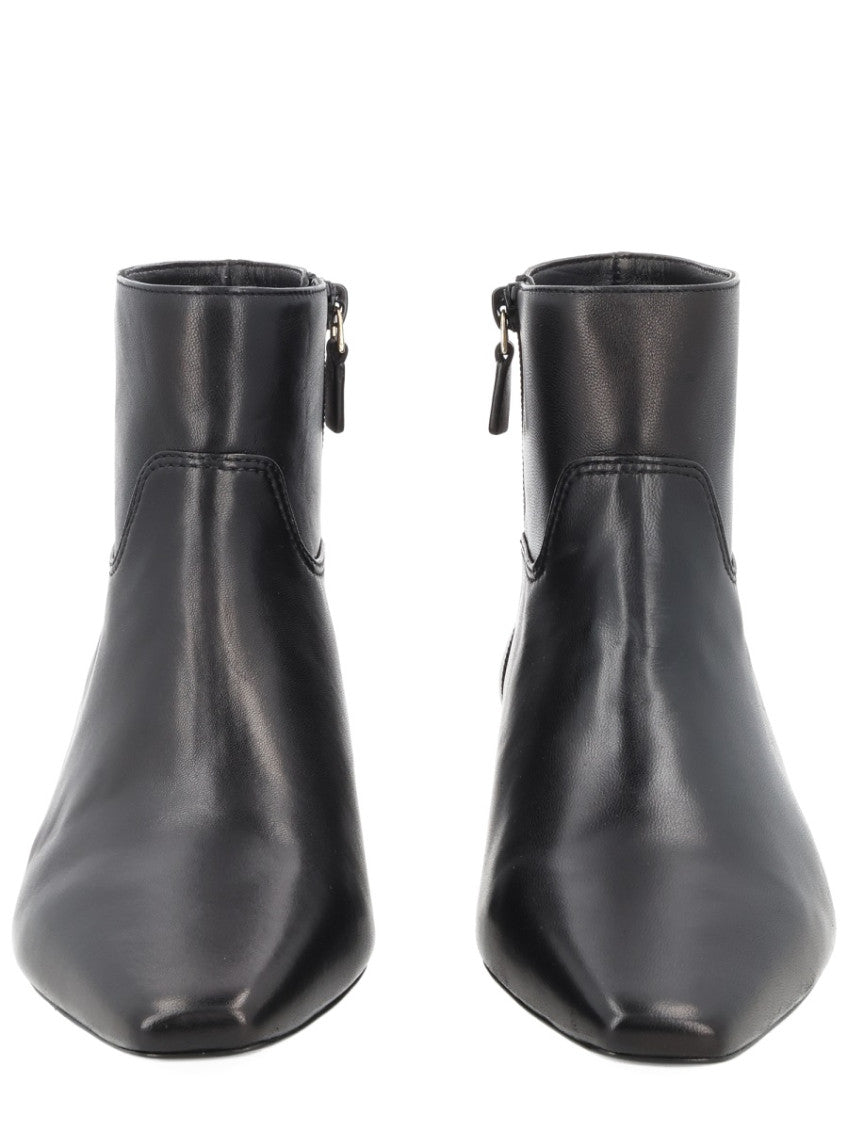 Black Solid Stassi Boots 3