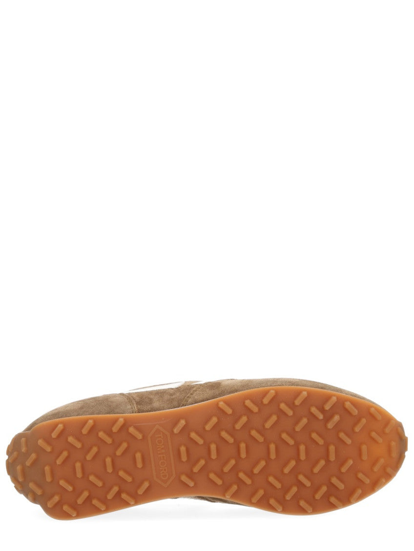 Brown Color Block Sneakers 6