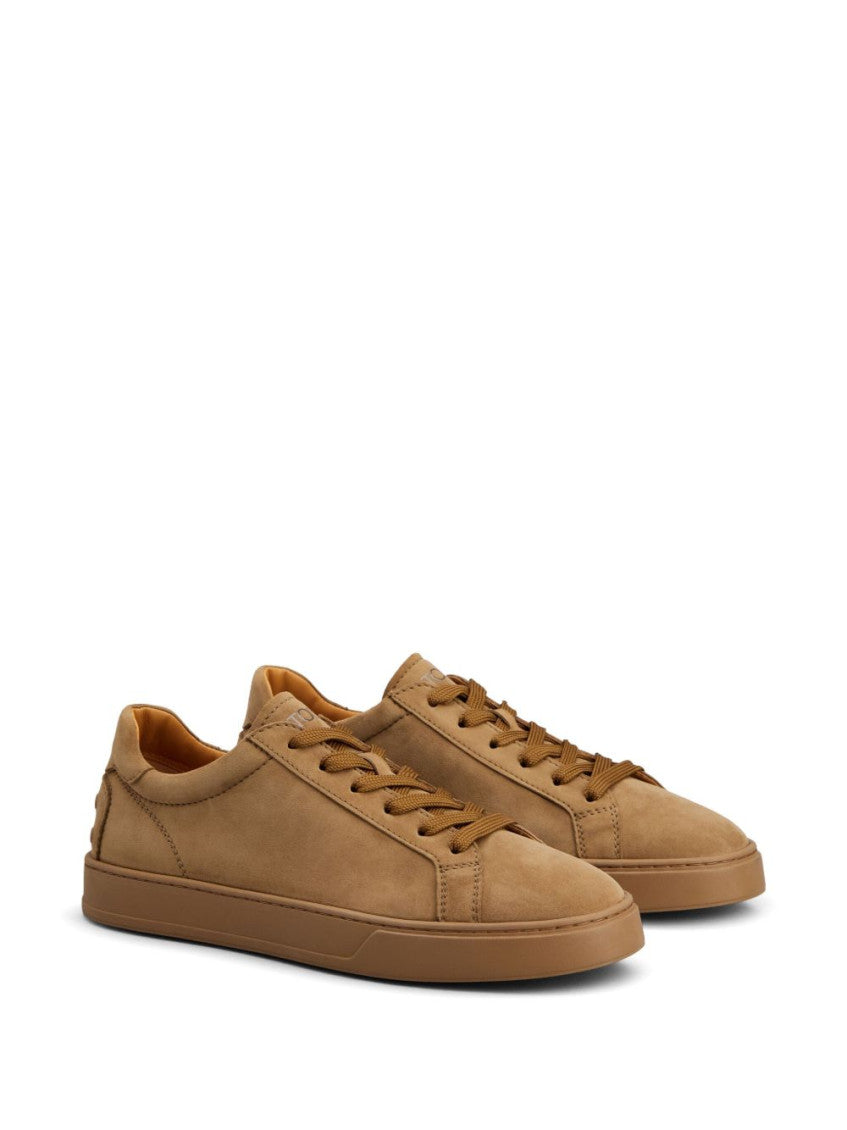 Brown Lace Up Sneakers 2